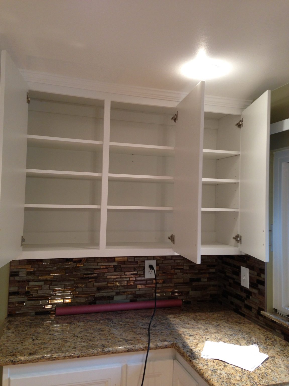 Tile fireplace surround project