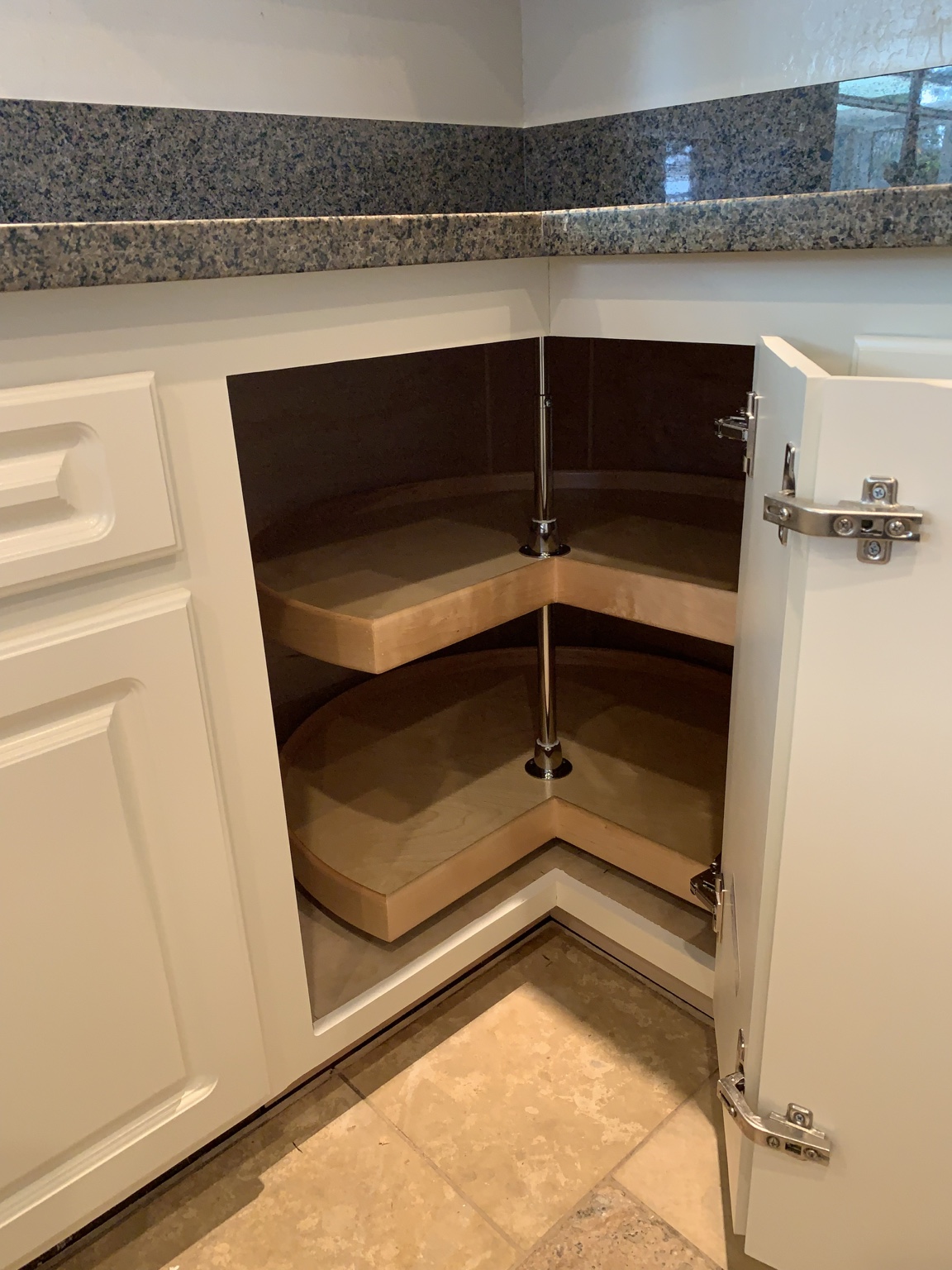 Completed home improvement project